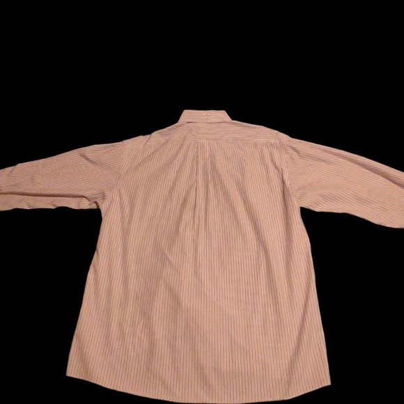 Jos. A. Bank Travelers Collection 16-33 Dress Shirt White/Red/Black Pins… - Picture 5 of 7